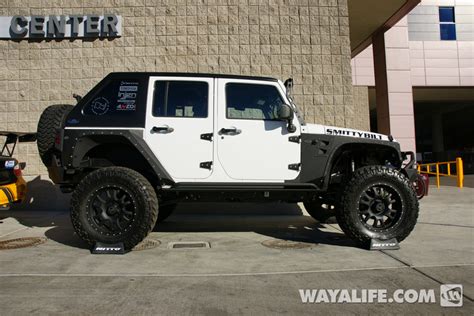 2012 SEMA Smittybilt White 4-Door Jeep JK Wrangler