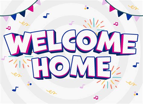 Welcome Home Sign Printable