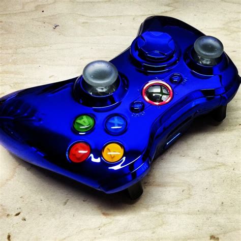 Blue Chrome Xbox 360 Controller - KwikBoy Modz #customcontroller # ...