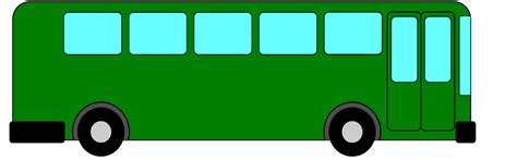 Green Bus Clip Art at Clker.com - vector clip art online, royalty free ...