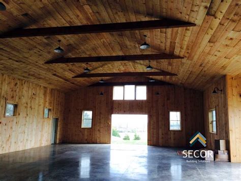 Pole Barn Ceiling Insulation Installation | Shelly Lighting