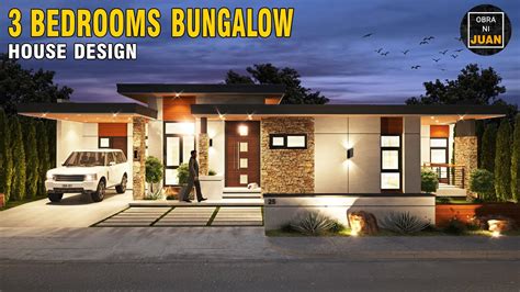 Modern Bungalow House Design With Floor Plan | Floor Roma