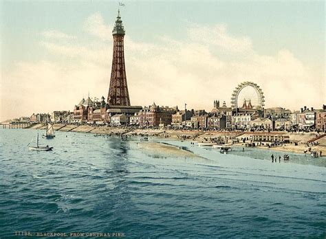 Blackpool from central pier