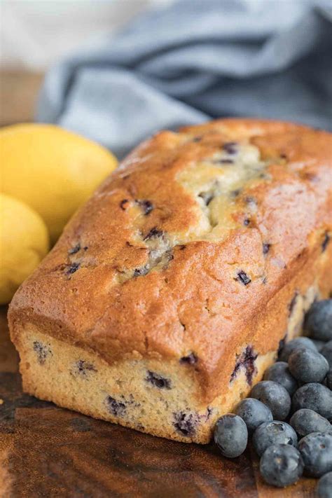 Blueberry Lemon Bread | TheBestDessertRecipes.com