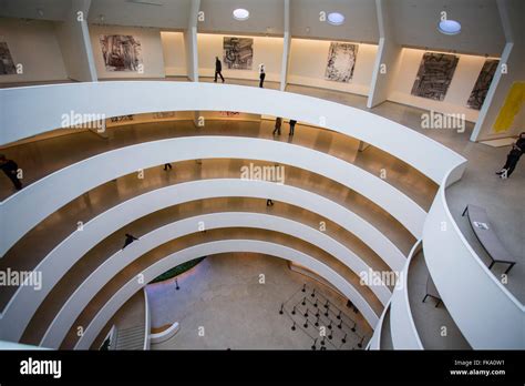 The Guggenheim Museum New York City Stock Photo - Alamy