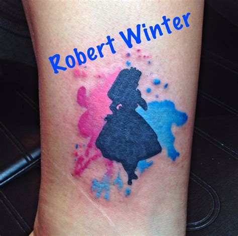 Watercolor tattoo - Alice In Wonderland Watercolor tattoo by Robert ...