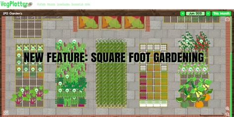 Square Foot Garden Planner