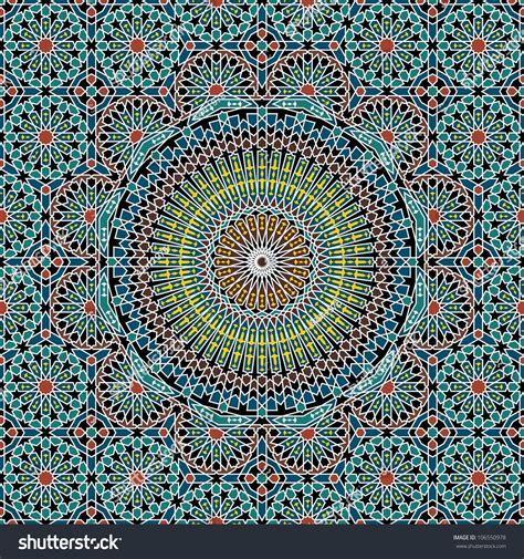 Morocco Seamless Pattern. Traditional Arabic Islamic Background. Mosque ...