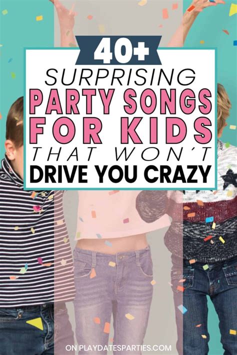 40+ Kids Birthday Party Songs That Won't Drive You Crazy