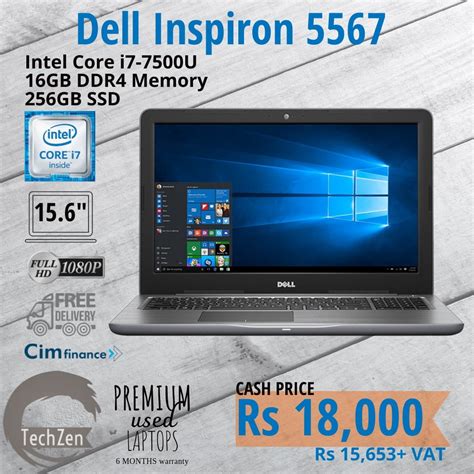 Dell Inspiron 5567 - TechZen Online Store