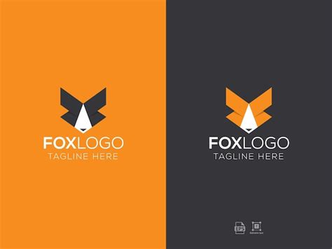 Premium Vector | Fox logo design