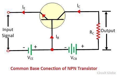 Circuit Diagram Of Common Base Transistor Transistor Emitter