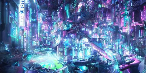 Neon Tokyo City Wallpaper by JChappers on DeviantArt