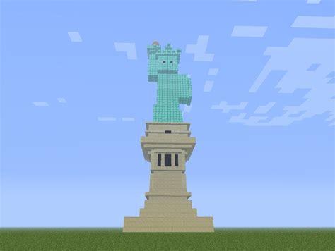 Minecraft Statue of Liberty Minecraft Map