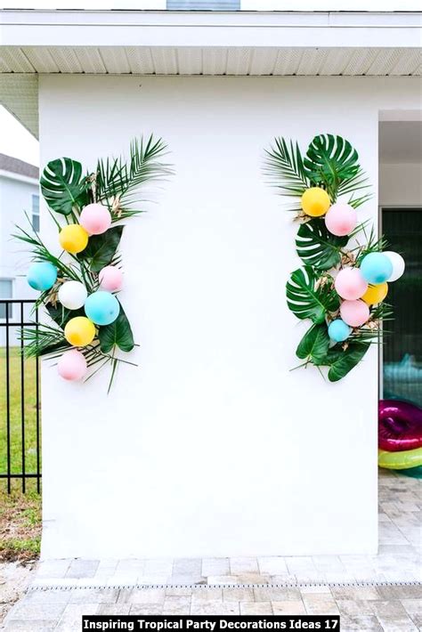 Inspiring Tropical Party Decorations Ideas - MAGZHOUSE