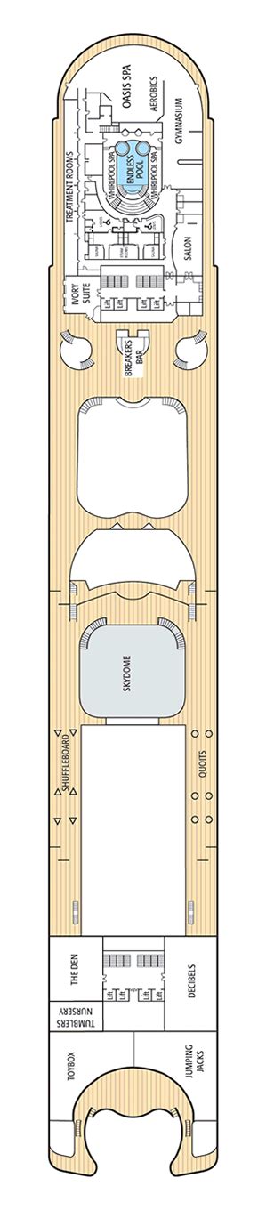 P&O Ventura Deck Plans: Ship Layout, Staterooms & Map - Cruise Critic