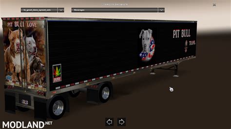 A rare trailer for the game. (American Truck Simulator)