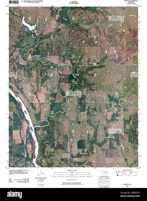 Mappa di fairfax oklahoma immagini e fotografie stock ad alta ...