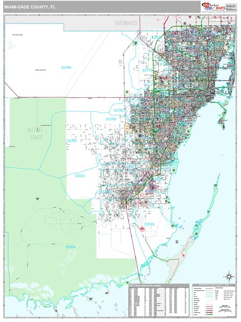 Miami Dade And Broward County Map