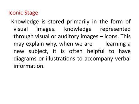 Cognitive development jerome s bruner | PPT