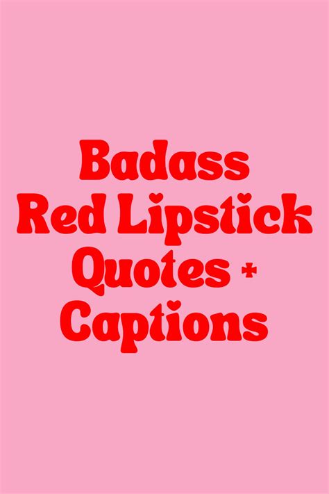 Red Lips And Wine Sips Meaning | Lipstutorial.org