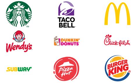 Best Templates: American Fast Food Chains Logos