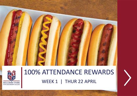 ATTENDANCE REWARDS... - Bellbird Park State Secondary College