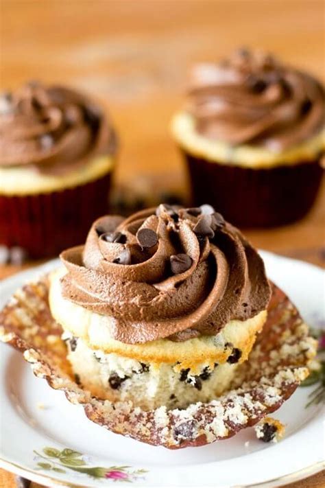 Chocolate Chip Cupcakes From Scratch {Homemade Cupcake Recipe}