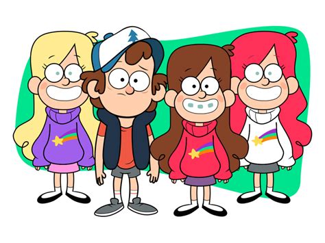 Dipper Pines And Mabel Pines