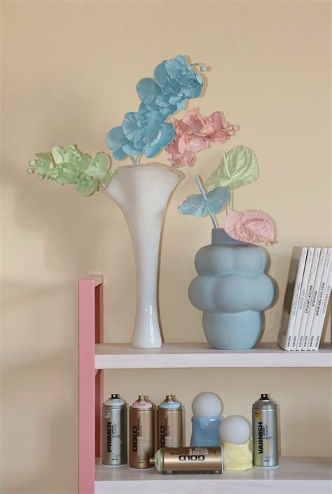 Painted Pastel Flowers – Keeping it simple, making it minimalistic