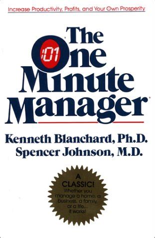 Ken Blanchard & Spencer Johnson - The One Minute Manager Book Review