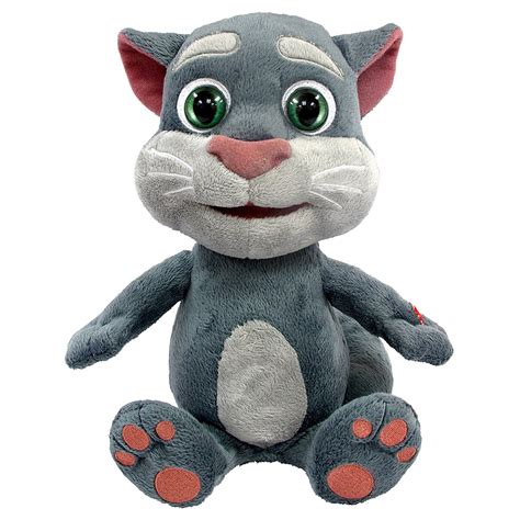 Plush Talking Tom 10" Toy Repeats What You Say Interactive Talk Voice ...