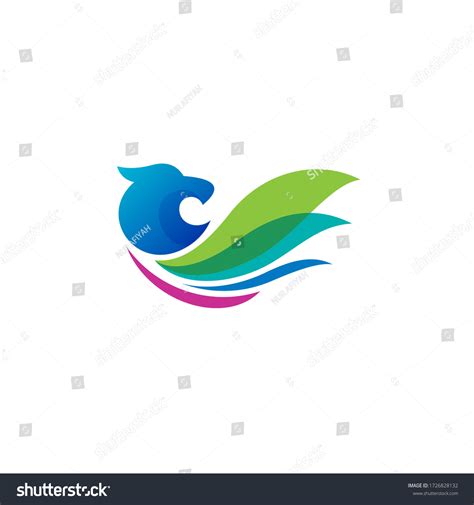 Eagle Logo Phoenix Logo Colorful Design Stock Vector (Royalty Free ...