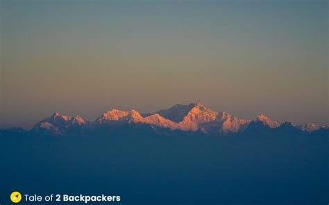 Sunrise from Tiger Hill Darjeeling | Tale of 2 Backpackers