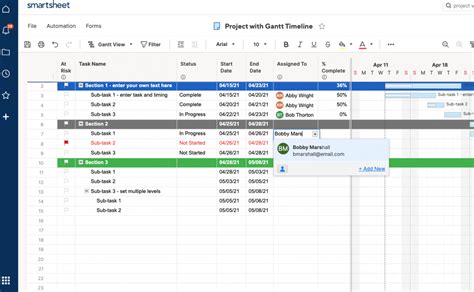 Instant Gantt Charts for Any Project | Smartsheet