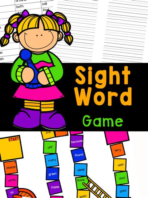 2nd grade sight word games - 123 Homeschool 4 Me