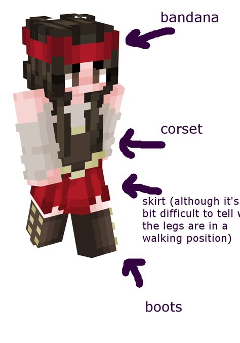 a pirate lives free -- "Pirate's Life - Skin Contest" Entry Minecraft Skin