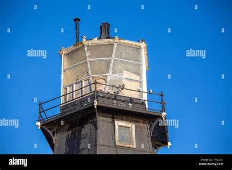 Abstract Views of Dovercourt Lighthouse on the Beach Stock Photo - Alamy