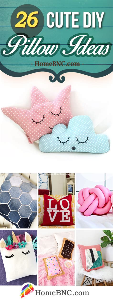 26 Best DIY Pillow Ideas and Designs for 2023