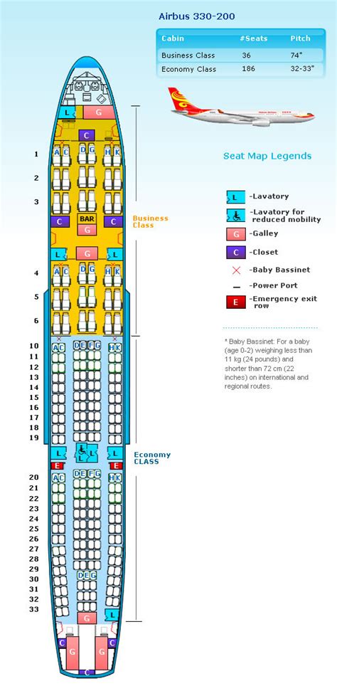 Hawaiian Airlines Airbus A332 Seating Chart - Bios Pics