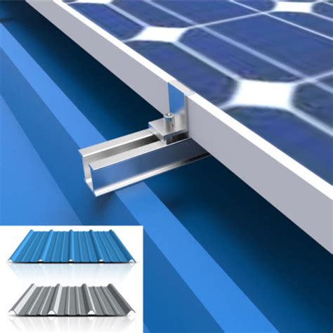 Trapezoid Metal Roof Solar Mounting Systems - U Rail