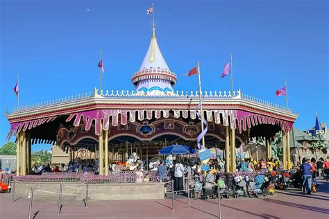 Prince Charming Regal Carrousel at Magic Kingdom Park