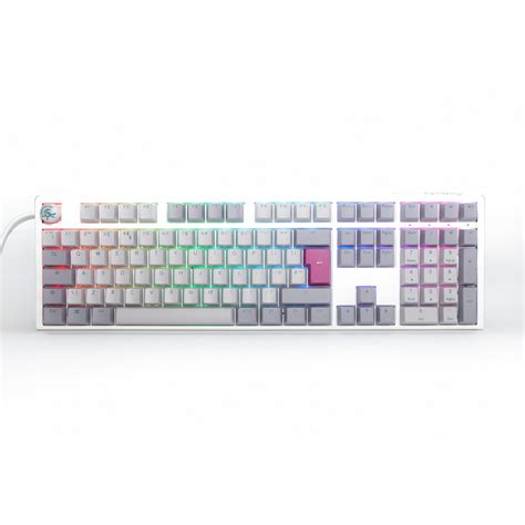 Ducky One 3 Mist USB RGB Mechanical Gaming Keyboard Cherry MX Red ...