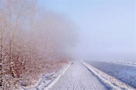 Free Images : mountain, snow, cold, fog, mist, sunlight, morning, frost ...