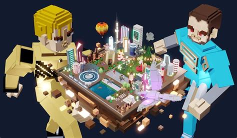 Premium Photo | The Sandbox Avatars in Metaverse Party online via VR ...