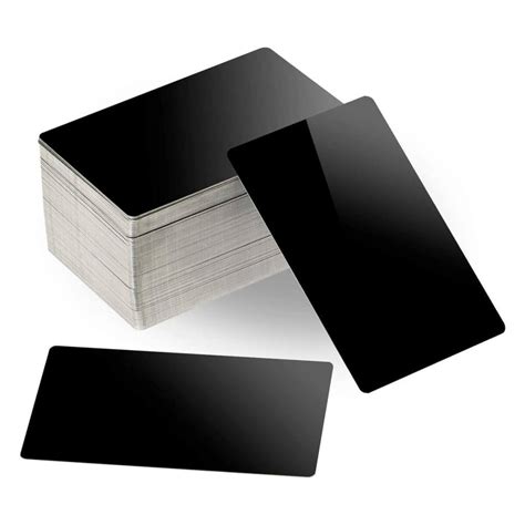 Metal Business Card Blanks Black - AlivePixel Creations