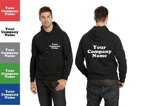 COMPANY WORK HOODIES, PERSONALISED CORPORATE CLOTHING - Custom ...