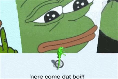 Datboi Here Come Dat Boi GIF - Datboi HereComeDatBoi Frog - Discover ...