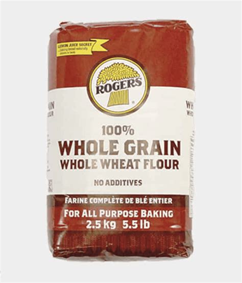 WHOLE GRAIN WHOLE WHEAT FLOUR 2.5kg – Rogers Foods