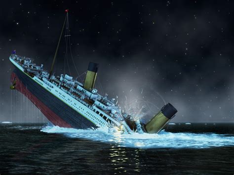 Titanic Sinks